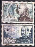 N° 304-306- - Oblitéré - E. Millon - A. Laveran  - ALGÉRIE - Used Stamps