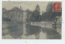 Milly-la-Forêt (91) : L´abreuvoir Aux Chevaux Devant Le Château  En 1908 (animé) PF. - Milly La Foret