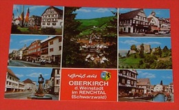 Grüss Aus Oberkirch D. Weinstadt Im Renchtal - Schwartzwald ::: Carte Multi Vues    ----- 330 - Oberkirch
