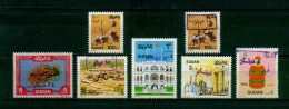 SUDAN / 7 DIFFERENT MNH OVERPRINTED STAMPS / VERY RARE / VF. - Soedan (1954-...)