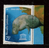 (cl. 3 - P20) Nelle Calédonie ** Tbre Du Bloc N° 39 (ref. Michel Au Dos) - Le Lamantin - - Unused Stamps