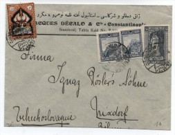 Turkey/Czechoslovakia COVER 1928 - Briefe U. Dokumente