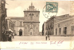 ITALIE NARO PIAZZA GARIBALDI SICILE AGRIGENTE DESTINATION CHARLEVILLE ARDENNES FRANCE - Agrigento