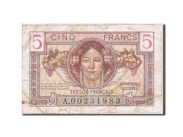 Billet, France, 5 Francs, 1947, 1947, TB, Fayette:VF29.1, KM:M6a - 1947 Trésor Français