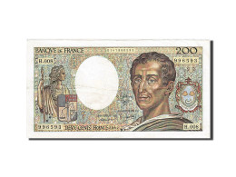 Billet, France, 200 Francs, 1981, 1981, TTB, Fayette:70.1, KM:155a - 200 F 1981-1994 ''Montesquieu''