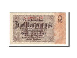 Billet, Allemagne, 2 Rentenmark, 1937, 1937-01-30, KM:174b, TB+ - [13] Bundeskassenschein