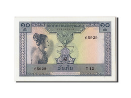 Billet, Lao, 10 Kip, Undated (1962), Undated, KM:10b, SPL - Laos