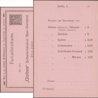 Berlin 1898. Privatganzsache, Entier Postal TSC. Otto Jahn, Appareils De Distributeurs De Bière. 6 Modèles Différents - Biere