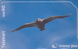 Télécarte à Puce NORVEGE - ANIMAL - OISEAU RAPACE AIGLE - EAGLE Raptor BIRD NORWAY Chip Phonecard - 4110 - Norwegen