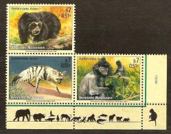 Nations Unies Wien Vienne 2001 Yvertn° 342-44-45 *** MNH Neuf Cote 7,20 Euro Faune Fauna - Neufs