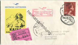 Luftpost Deutsche Lufthansa - Erstflug Kairo - München Am 4.November 1958 - Briefe U. Dokumente