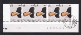 Drukdatum, Nr 2984P5b, 12.II.01 B08565 - 1993-2013 Koning Albert II (MVTM)