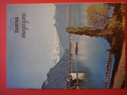 SABENA MAGAZINE 1958 ( Avion Aviation Tourisme ) Suisse - Otros & Sin Clasificación