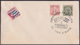 1964-CE-2 CUBA 1964. SPECIAL CANCEL. EXPOSICION DE FILATELIA DE YARA A BAIRE. PHILATELIC EXPO - Covers & Documents