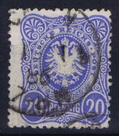 Deutsches Reich: Mi Nr 42 Ba Used  BPP Signiert /signed/ Signé Zenker - Used Stamps