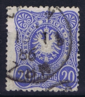 Deutsches Reich: Mi Nr 42 Ba Used  BPP Signiert /signed/ Signé Zenker - Oblitérés