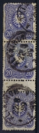 Deutsches Reich: Mi Nr 42  Used Zwischenstegpaare - Used Stamps