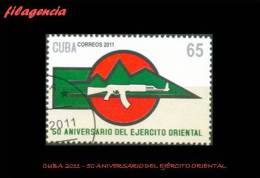 USADOS. CUBA. 2011-06 50 ANIVERSARIO DEL EJÉRCITO ORIENTAL - Gebraucht