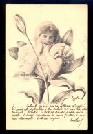 Ch. Scolik - Woman, Flower / Year 1903 / Old Postcard Circulated - Scolik, Charles