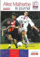 Programme Football : 2004/5 Caen â€“ Nantes - Livres