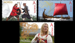 Noorwegen / Norway - Postfris / MNH - Complete Set Toerisme, Vikingen 2014 - Unused Stamps