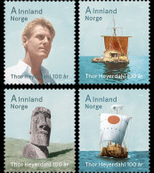 Noorwegen / Norway - Postfris / MNH - Complete Set Thor Heyerdahl 2014 - Nuovi