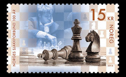 Noorwegen / Norway - Postfris / MNH - 100 Jaar Noorse Schaakbond 2014 - Unused Stamps