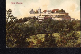 AK  Ansichtskarte Veste Coburg Vom 30.10.1913 Von Hainewalde Nach Obersdorf - Coburg
