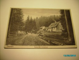 OBERHARZ  SPIEGELTALER ZECHENHAUS , OLD POSTCARD , O - Oberharz