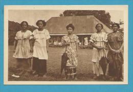 CPA Jeunes Elèves Des Soeurs D'APIA - ILES SAMOA - OCEANIE - Samoa Americana