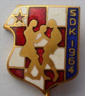 Boxing (Croatia) SDK 1964  PINS BADGES   Z - Boxen