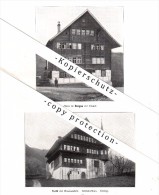 Photographien / Ansichten , 1913 , Burgau B. Flawil , Furth / Brunnadern , Lichtensteig , Prospekt , Architektur , Fotos - Brunnadern