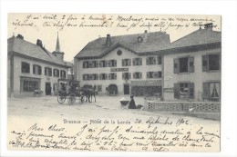 13573 -  Le Brassus  Hôtel De La Lande Attelage - Le Chenit