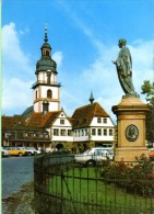 Erbach Im Odenwald - Marktplatz Mit Rathaus Stadtkirche - Erbach