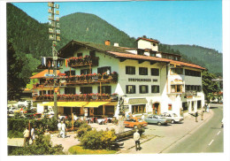 Deutschland - 8222 Ruhpolding - Hotel Rupoldinger Hof - Cafe - Restaurant - Hallenbad - Cars - Autos - Mercedes - Ruhpolding