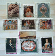 Cuba 1975 - Paintings Porcelein Sevres China - Brieven En Documenten