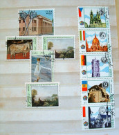 Cuba 1978 - Churches Flags University Bull Girl Czech Hungary Germany Romania Poland - Covers & Documents