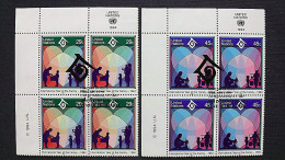 UNO-New York 661/2 Yv 645/6 Sc 637/8 Oo/FDC-cancelled EVB ´A´,  Internationales Jahr Der Familie - Used Stamps