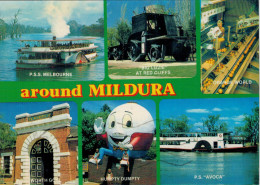 MILDURA   VICTORIA   A FEW OF INTERESTING ATTRACTIONS AROUND  MILDURA       (VIAGGIATA) - Mildura