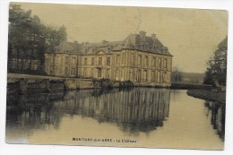 (RECTO / VERSO) MONTIGNY SUR AVRE - LE CHATEAU - CPA - Montigny-sur-Avre