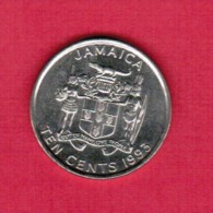 JAMAICA  10 CENTS 1993  (KM # 146.1) - Jamaica