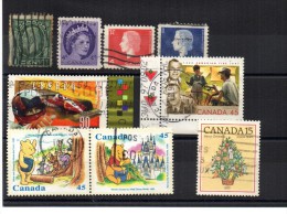 CANADA, KANADA  Old & Recent Used  Stamps - Verzamelingen