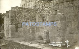 26122 MEXICO MERIDA YUCATAN THE THRONE THE TIGER RUINS CHICHEN - ITZA POSTAL POSTCARD - Nicaragua