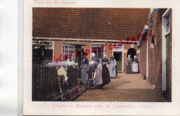 CHROMO CACAO VAN HOUTEN - VUE DE HOLLANDE- HOSPICE A MARSSUM PRES DE LEEUWARDEN -FRISE - Van Houten