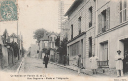 95 - Cormeilles-en-Parisis (S-et-O.) - Rue Daguerre - Poste Et Télégraphe. - Animée. - Cormeilles En Parisis