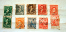 Argentina 1892 - 1899 Arms - Used Stamps