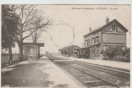 CPA ATTICHY (Oise) - La Gare - Attichy