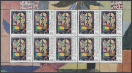 !a! GERMANY 2015 Mi. 3195 MNH SHEET(10) - Paul Klee - 2011-2020