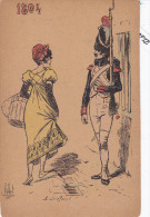 Illustrateur VALLET L., 1804, Uniforme, Femme - Vallet, L.