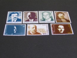 GREECE 1997 Famous Persons SET MNH; - Unused Stamps